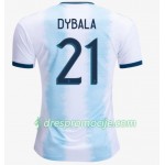 Argentina Dres Paulo Dybala 21 Domaći Copa América 2019 Kratkih Rukava Argentina Dres Paulo Dybala 21 Domaći Copa América 2019 Kratkih Rukava